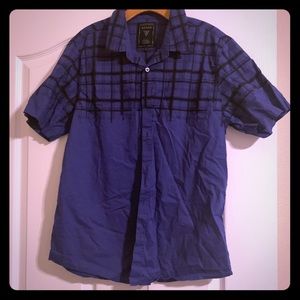 Guess short sleeve button down